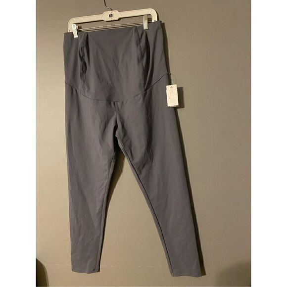Time And Tru Gray Full Panel Leggings Size Large NWT - Picture 3 of 6